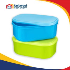 BP 2pk 450ml Handy Litl Contnr (Org/Pnk & Gr/Bl)