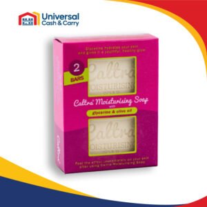 2 x 125g Caltra, Moistursing Soap Bars