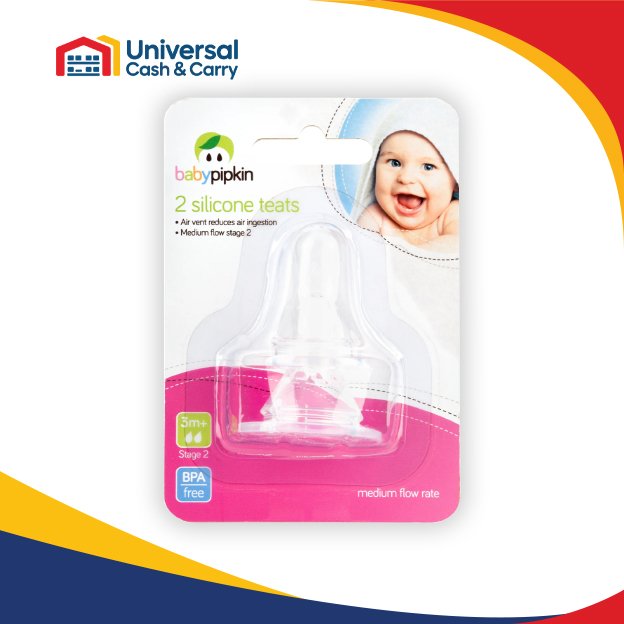 BP 2 PK Silicone Teats (Standard Bottle Neck) - Image 2