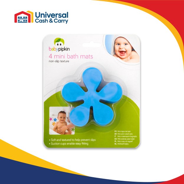 BP 4 Mini Bath Mats (Flower)