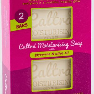 2 x 125g Caltra, Moistursing Soap Bars