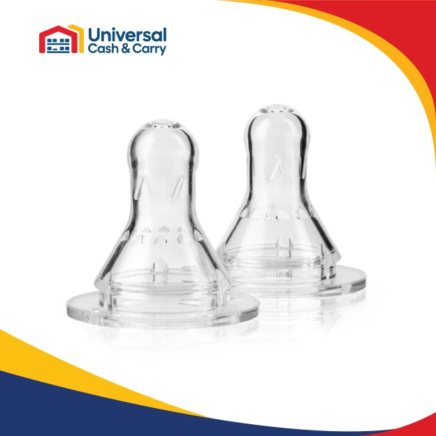 BP 2 PK Silicone Teats (Standard Bottle Neck)