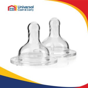 BP 2 PK Silicone Teats (Wide Bottle Neck)