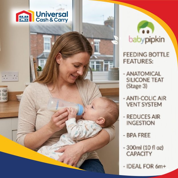BP Baby Bottle Round Shape 300ml - Image 3
