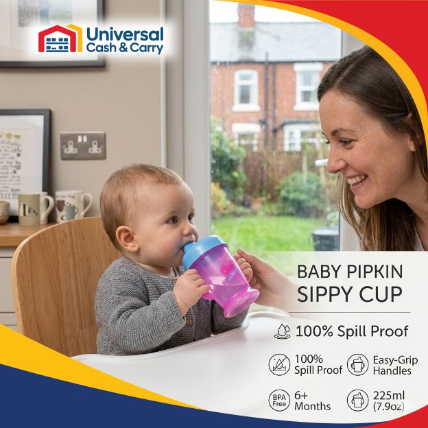 BP Spill Proof Sippy Cup 225ml - Image 3