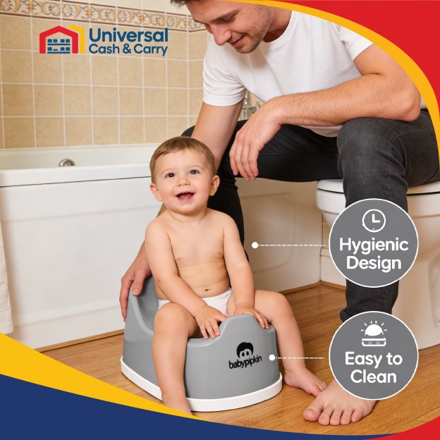 BP – Baby Potty (2 Colours: Grey and White) - Image 3