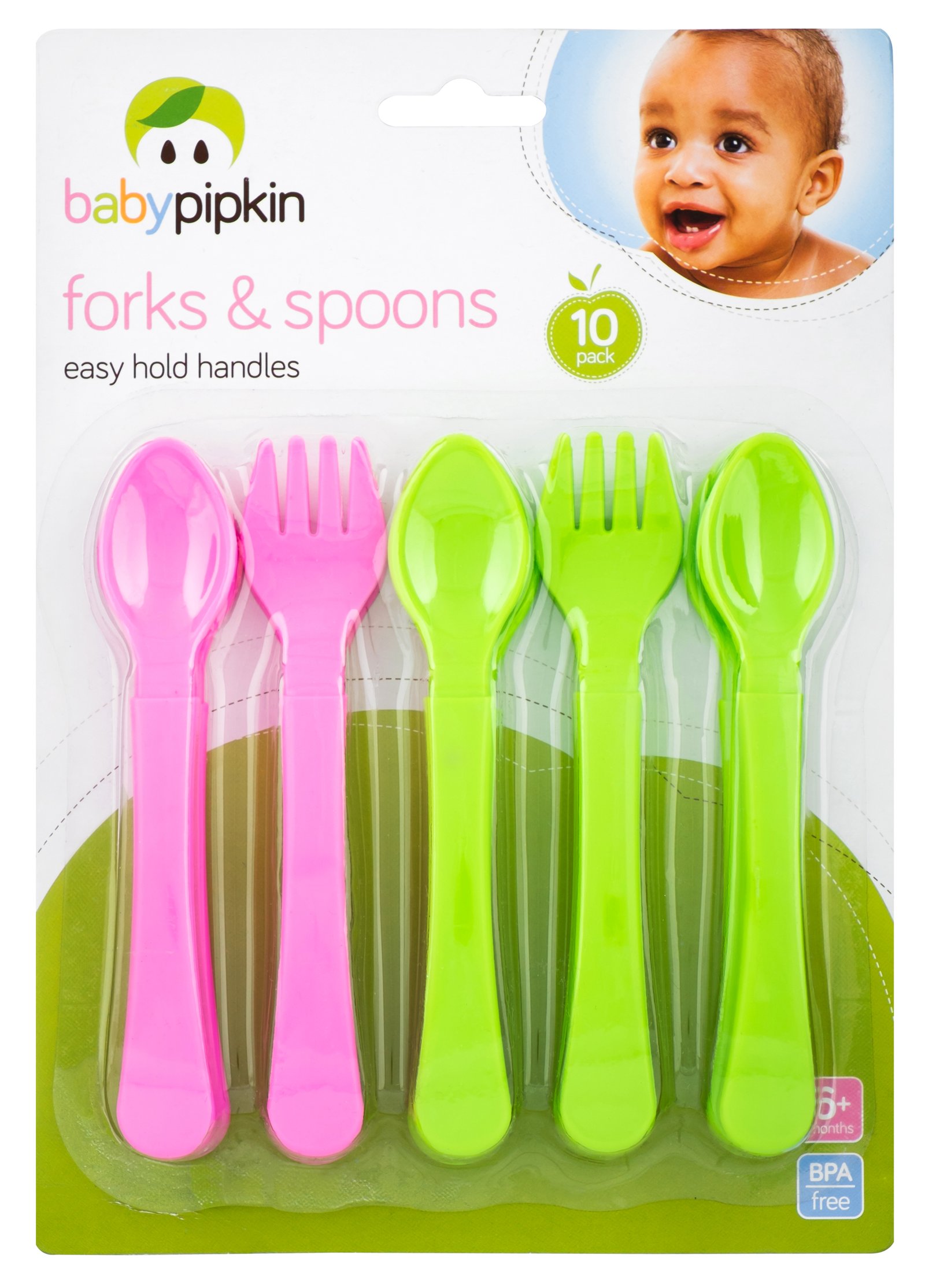 BP 10pk Easy to Hold Forks and Spoons - Image 3