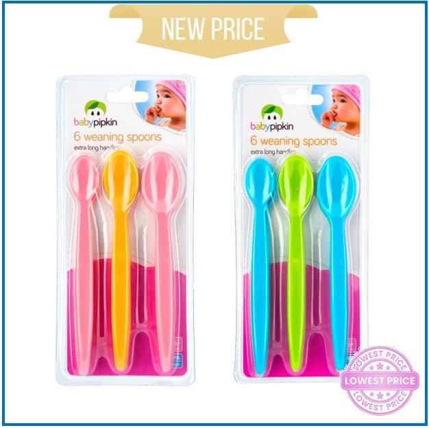 BP 6PK Baby Weaning Spoons