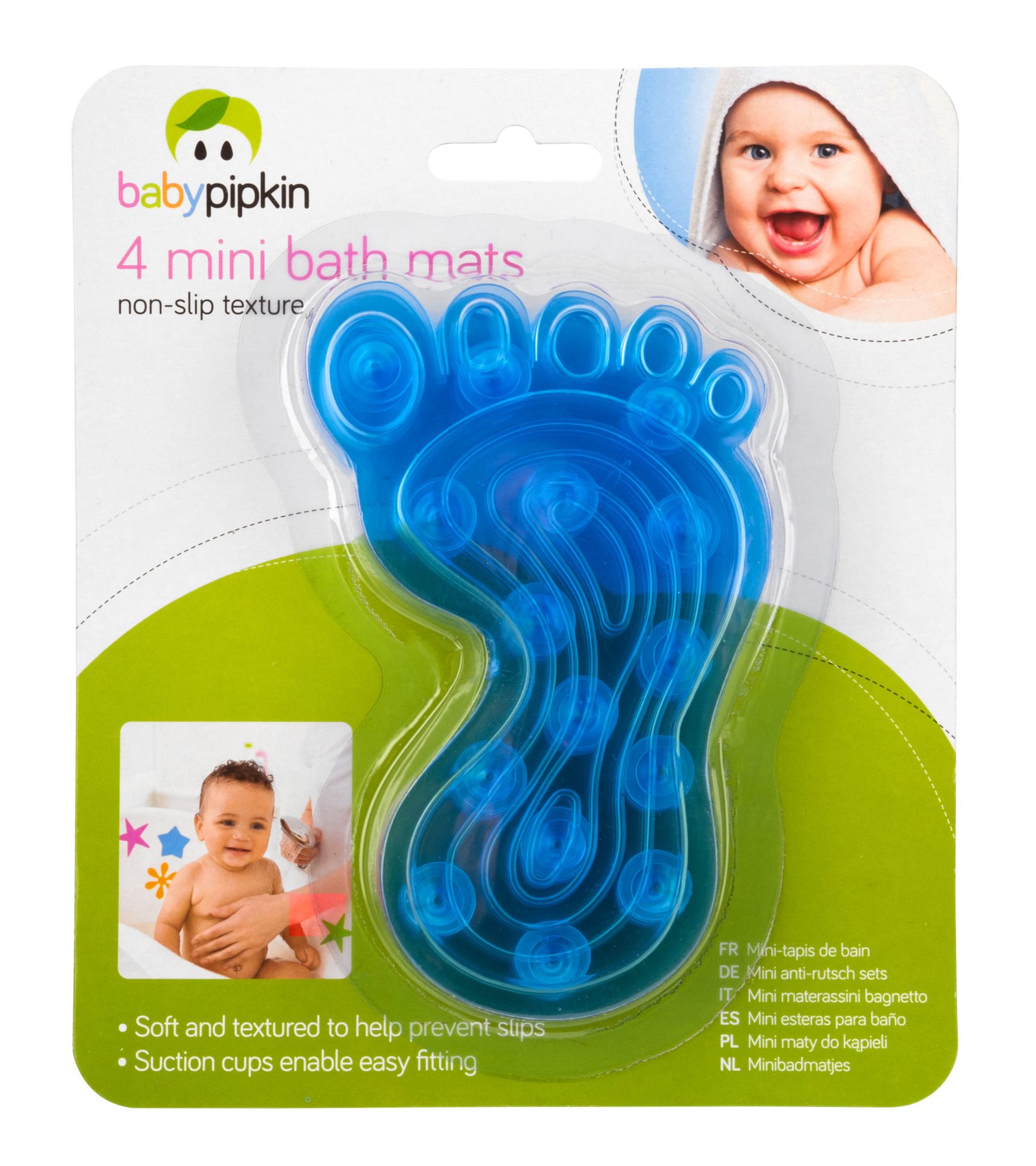 BP 4 Mini Bath Mats (Funny Foot) - Image 3