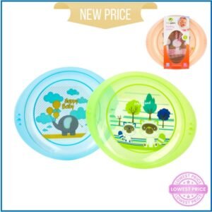 BP 2PK Baby Feeding Plates
