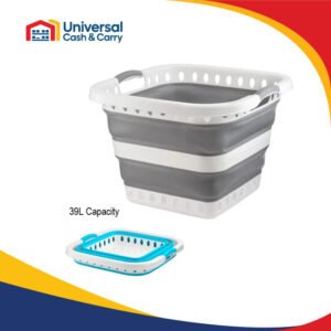 H+ Collapsible Laundry Basket (39L)