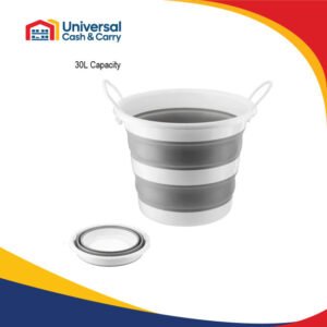 H+ Collapsible Storage Bucket/Tub-30 Ltr