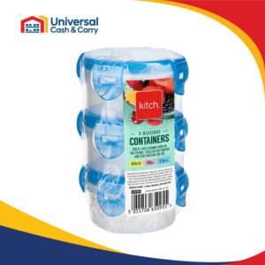 Kitch – 3PK Square Containers – 200ml