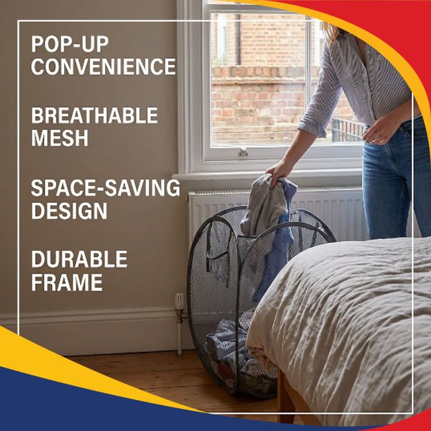 DL – Pop Up Laundry Hamper - Image 2