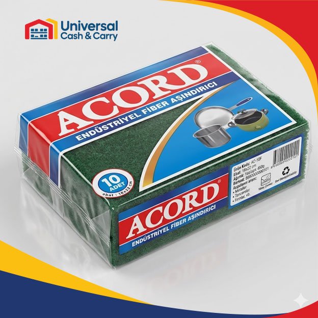 3pk Heavy Duty Grooved Sponges Scourers - Image 2