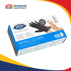 DL – 100pk Nitrile Gloves, Blue, Size L
