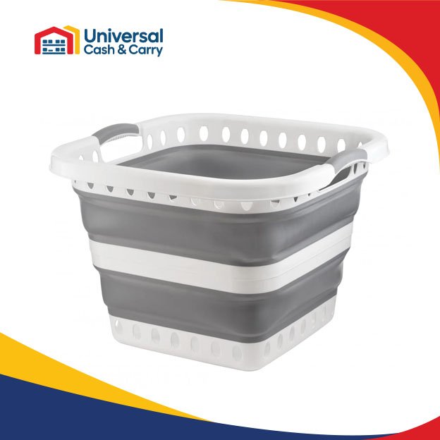 H+ Collapsible Laundry Basket (39L) - Image 2