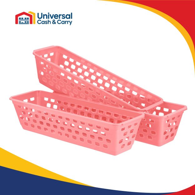 H+ Long Rectangular Storage Baskets – 3 PC - Image 2