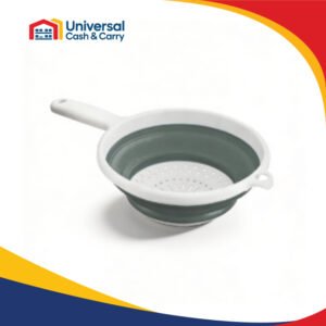 H+ Collapsible Sieve with Handle – Grey/White