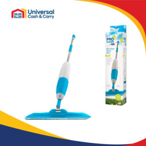 Silver Soft Broom with Handle