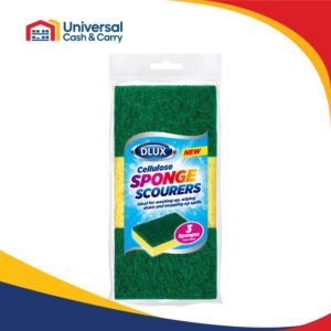 DL- 3pk Cellulose Sponge Scourer with Abraser