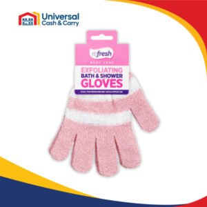 Refresh -Exfoliating Bath & Shower Gloves – 1 pair