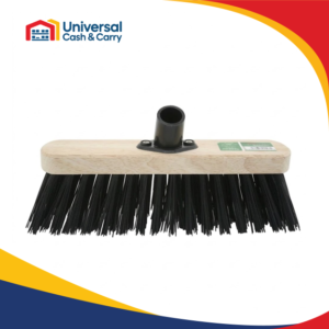 “12”” STIFF BLACK PVC VARNISH BROOM HEAD 300(P/S 2