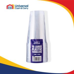 AS – 16pk One Pint Plastic Tumblers
