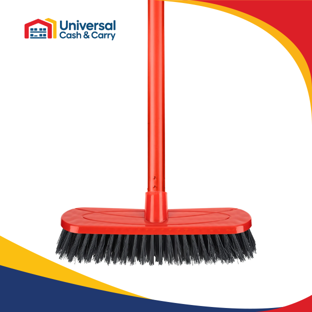 DL – Red Broom Hard W/Handle
