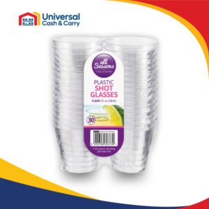 AS – Shot Glasses Clear – 32pk x 28ml (1oz)