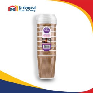 AS 8pk Insulated Hot Cups with Sip Lids -227ml/8oz