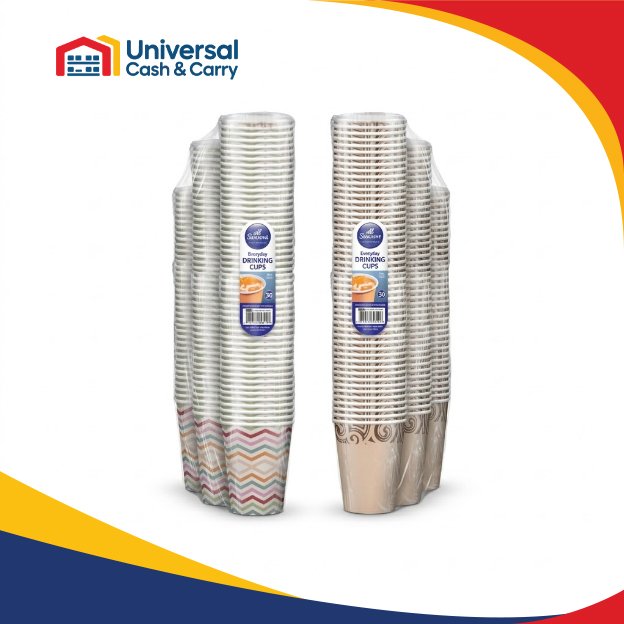 AS-50pk/8oz Single Wall Tea/Coffee Drinking Cups - Image 2