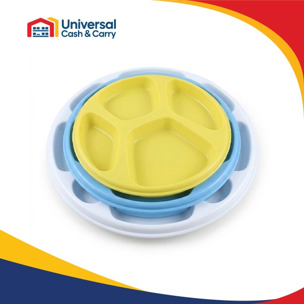 H+ Round Compartment Tray