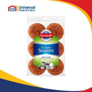 SW – 6pk Copper Steel Scourers