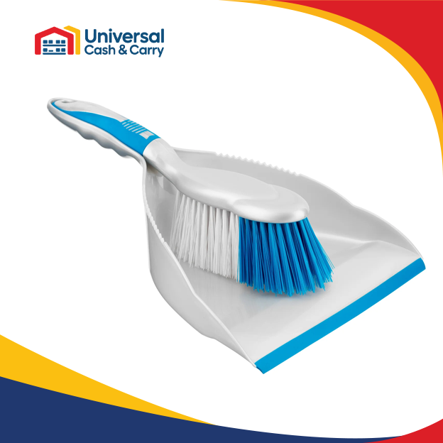 Pro Kleen – Dustpan & Brush – Rubber Lip
