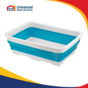 H+ 10L Collapsible Washing Up Bowl – BLUE