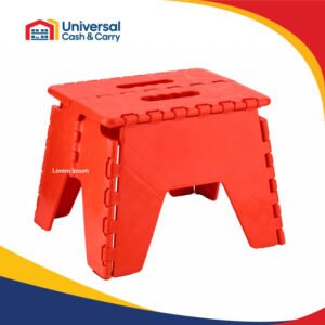 OSH – Folding Step Stool (RED ONLY)
