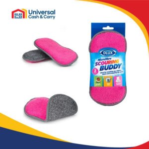 DL – 2 PK Microfibre Sponge Scourers