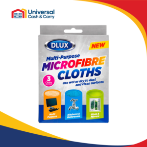 DL – 3pk Multi-purpose Mircofibre Cloths