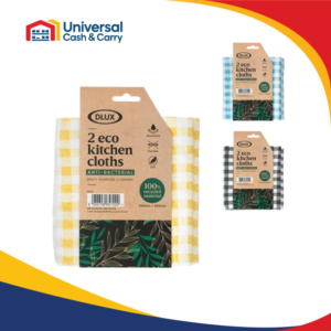 DL – 2pk Eco Kitchen Cloths (Anti-Bacterial)