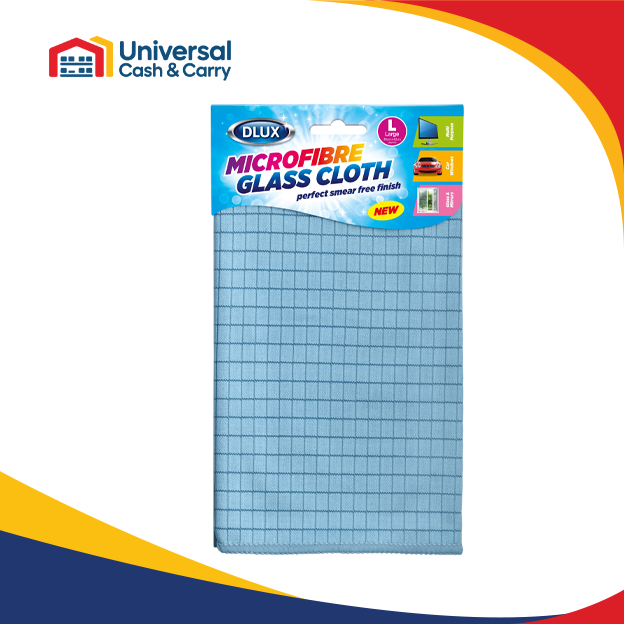 DL – 1pc Microfibre Glass Cloth 38cm x 42cm