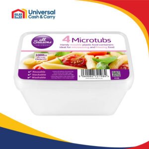 AS – 4pk x 1Ltl Microwave Container Lid
