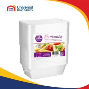 AS- 25pk x 750ml Microwave Disposable Containers