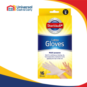 SW – 16pk Latex Gloves – Small