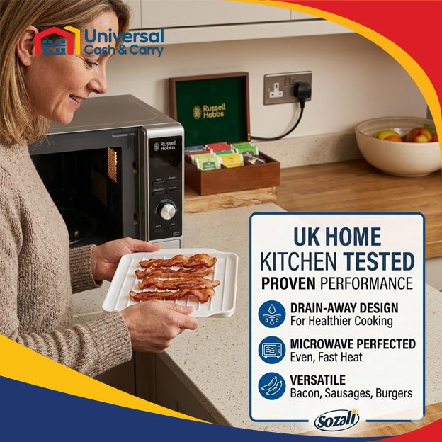 SZ Microwave Bacon & Meat Heating Rack - Image 2