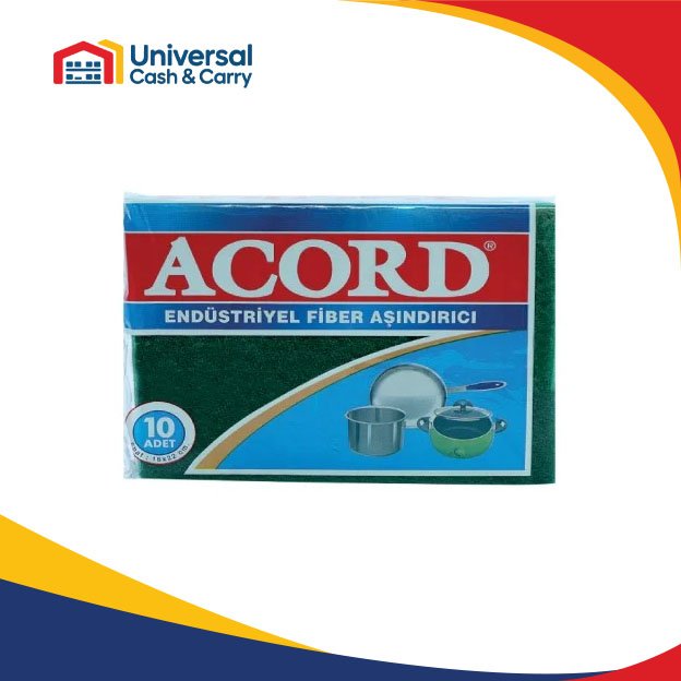 10 Large Scourers-Professonal Green Fibre