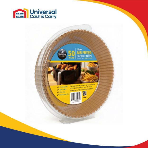 AS – 50pk Round Air Fryer Liners in Box – 16 cm - Image 2