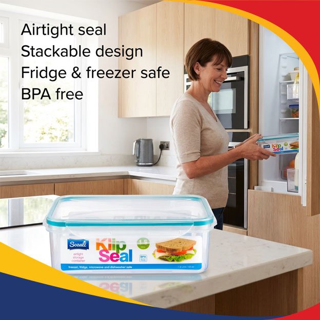 Premium Lock 1.5Ltr Airtight Food Container - Image 2