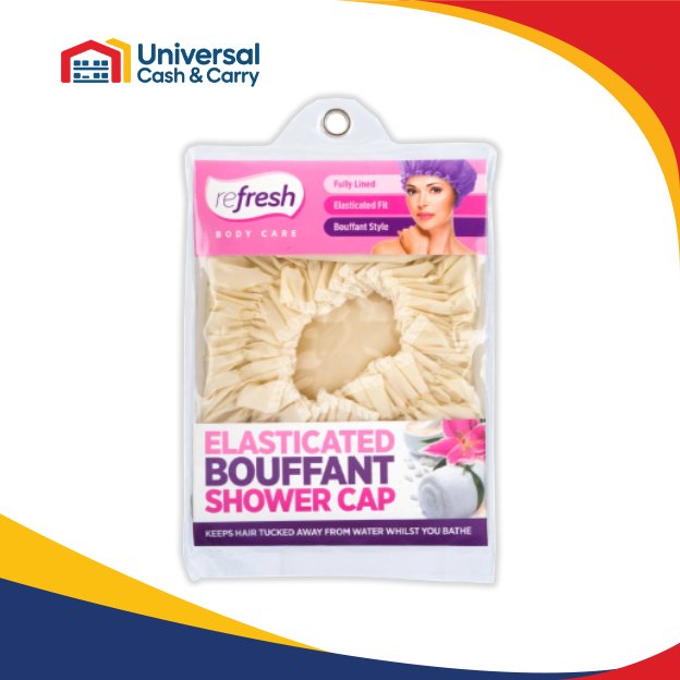 Refresh -Elasticated Bouffant Shower Cap - Image 2