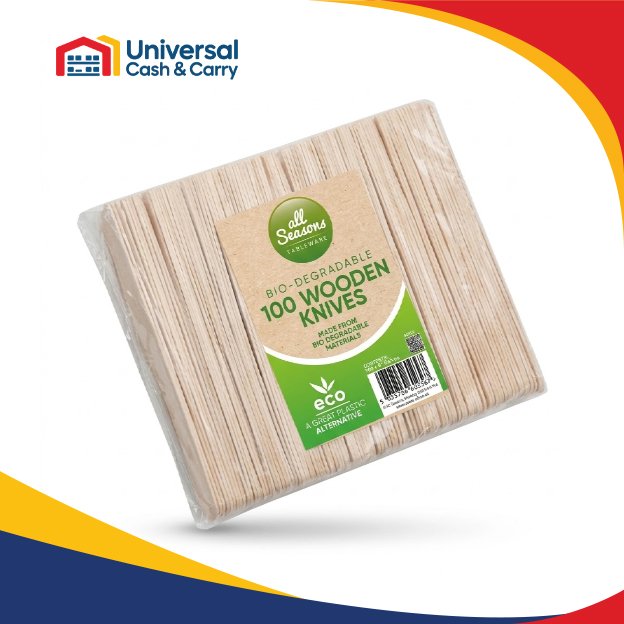 AS – 100pk Wooden Knives - Image 2
